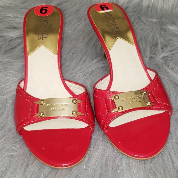 Michael Kors shoes Michael Kors kitty Heels slides